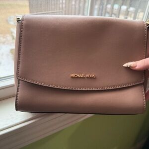 Michael Kors Ellis Medium Leather Crossbody Bag